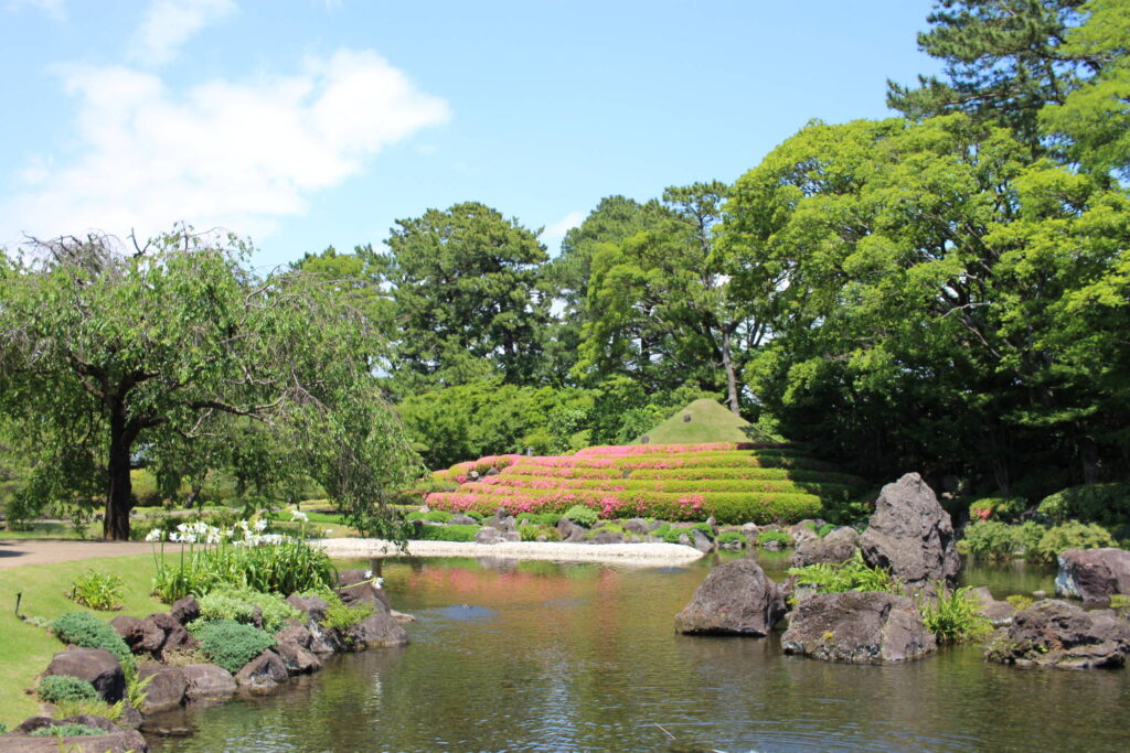 海の庭と里山の庭