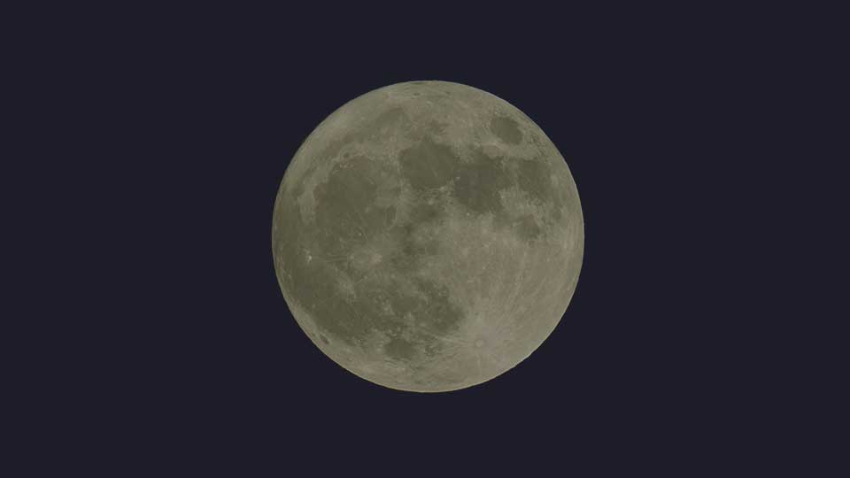 満月の夜のイメージ